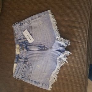 PacSun Sunlight High Rise Denim Festival Shorts